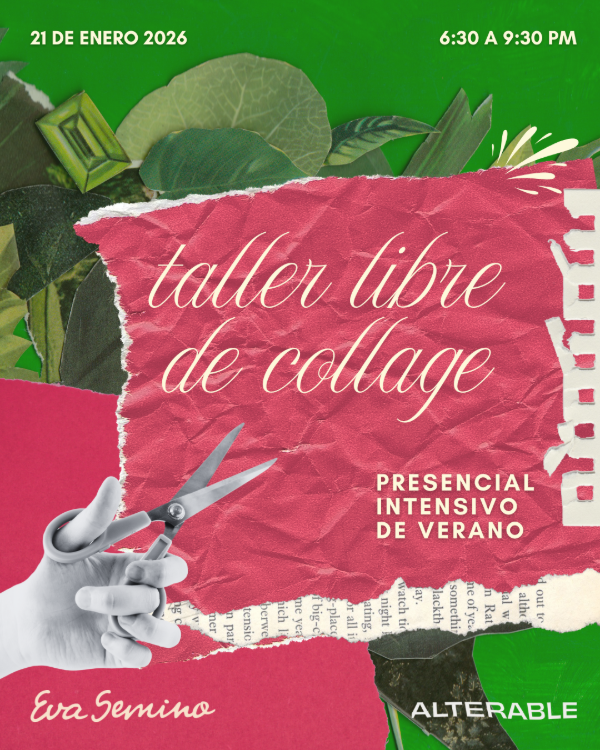 Producto - Experiencia / Taller libre de collage