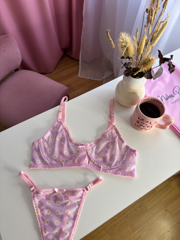 Producto - Set margarita rosa