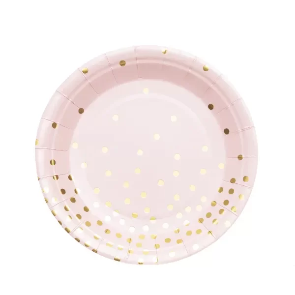 Producto - Platos descartable x10 unidades LUNARES