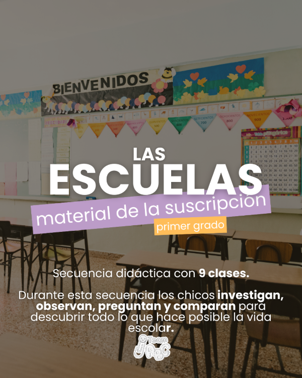 Producto - Secuencia didáctica Las escuelas 1