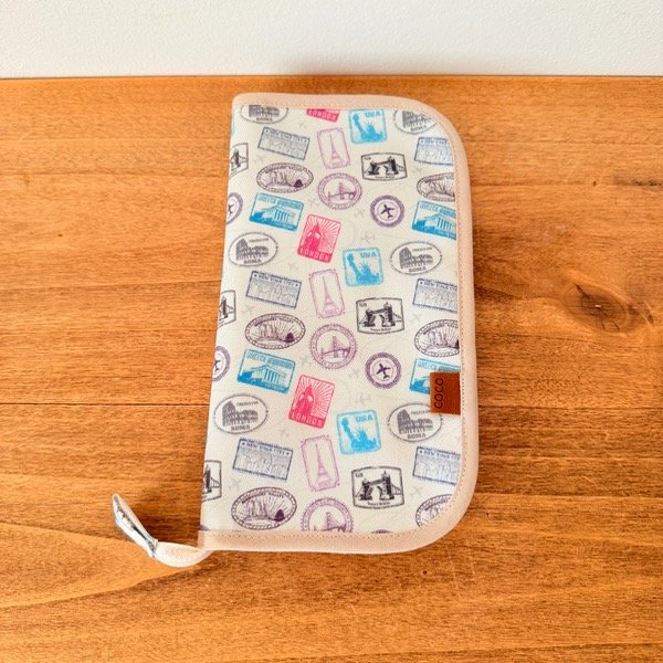 Producto - PORTA PASAPORTES Estampillas (Diseño 1)