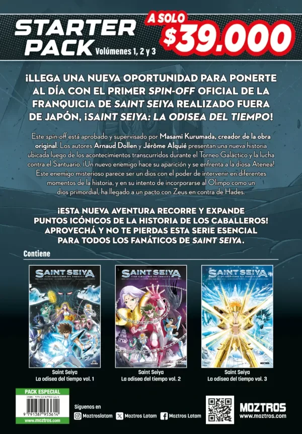 Producto - Saint Seiya: Time Odyssey (PACK)