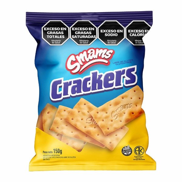 Producto - CRACKERS CLASICAS SMAMS x150 gr