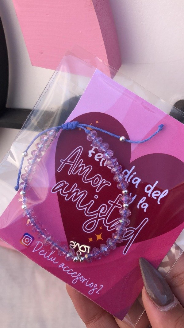 Producto - Feliz dia del amor y la amistad - pulsera