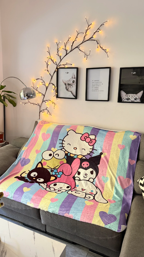 Producto - Manta mundo Kitty