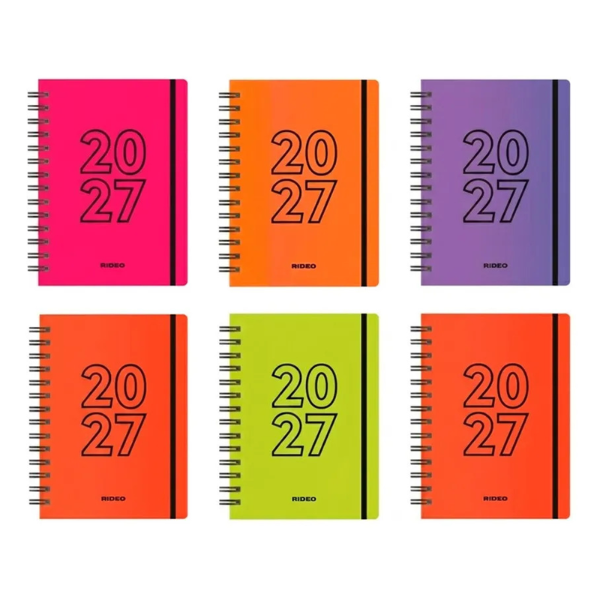 Producto - Agenda 2027 N6 Diaria Rideo Neón