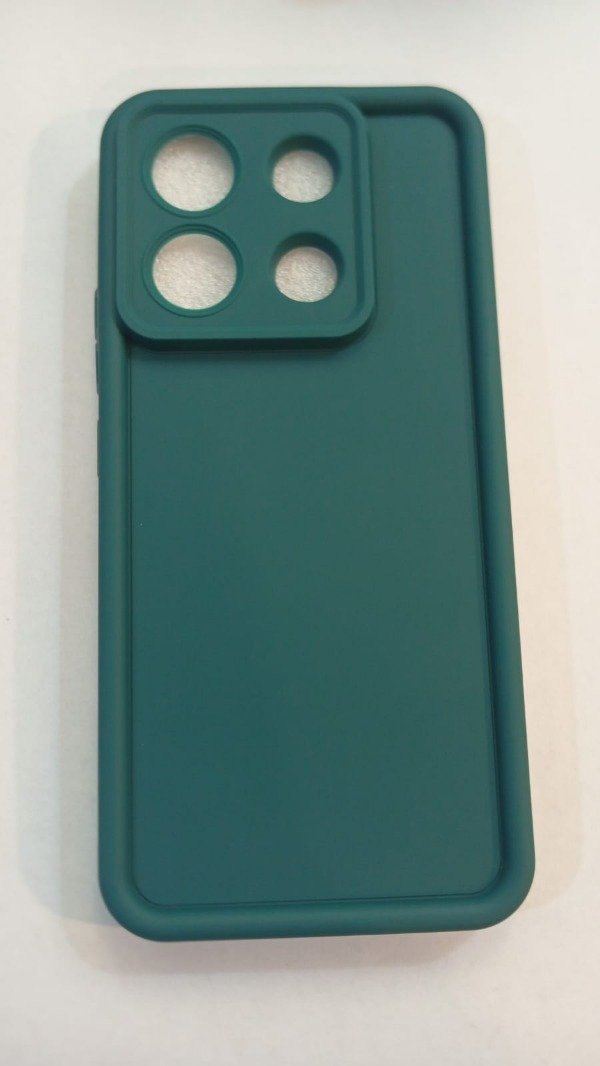 Producto - Funda Silicona Premium Verde para Xiaomi Redmi Note 13 Pro