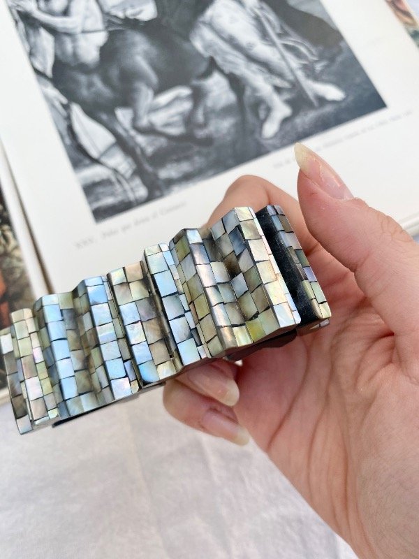 Producto - Brazalete mosaico nácar