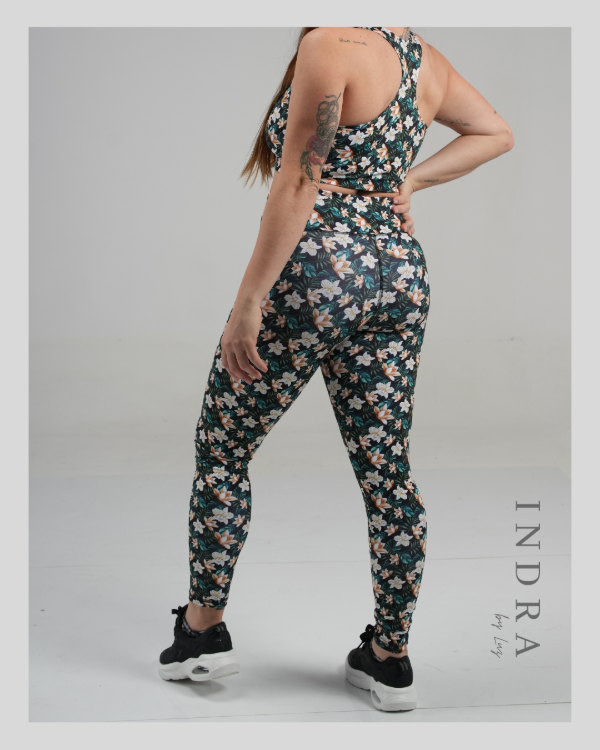 Producto - Calza Atenas Flores Amarillas