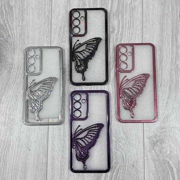 Producto - FUNDA TRANSPARENTE MARIPOSA A35