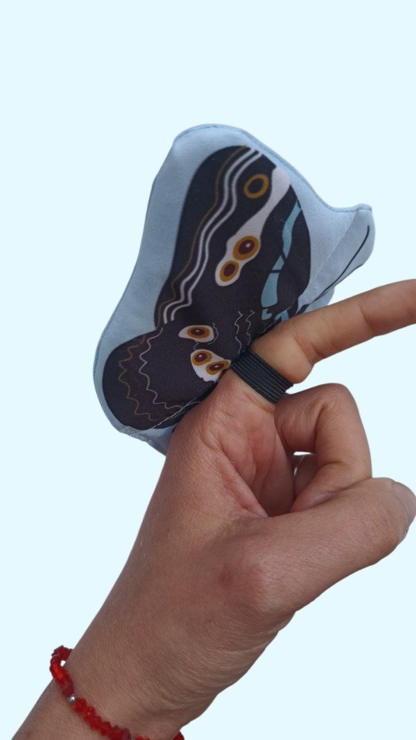 Producto - Set por 4 títeres de dedo Mariposas autóctonas - 6