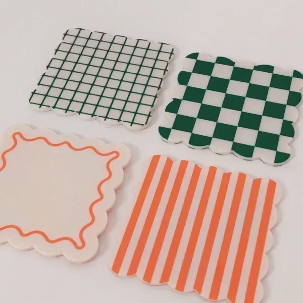 Producto - Posavasos Reversibles Cuadrados - Set x2