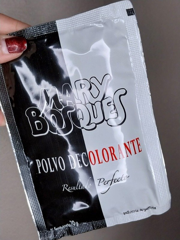 Producto - Polvo decolorante Mary Bosques 70grs