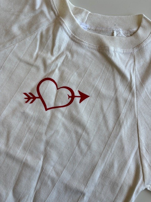 Producto - Baby tee corazón