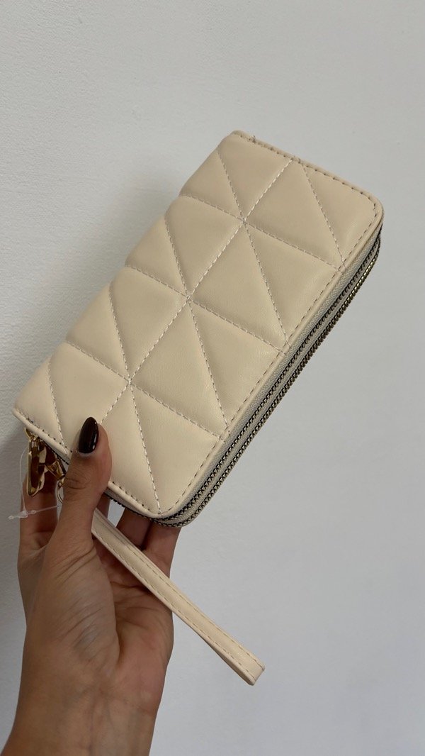 Producto - Billetera Elena beige claro