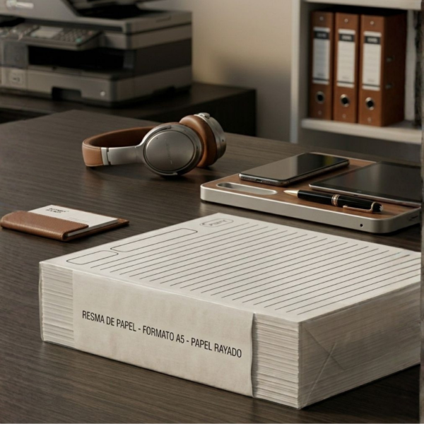 Producto - RESMA A5 RAYADO 500 HOJAS