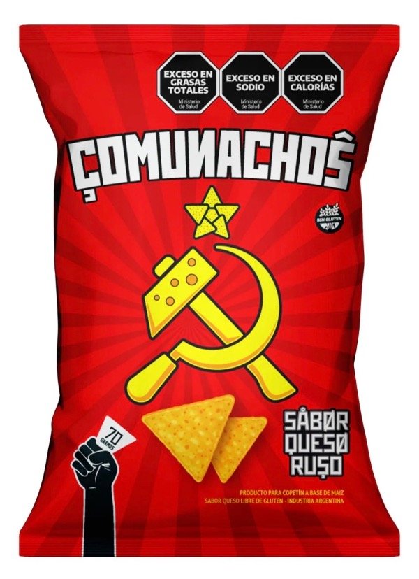 Producto - COMUNACHOS 70gr QUESO RUSO