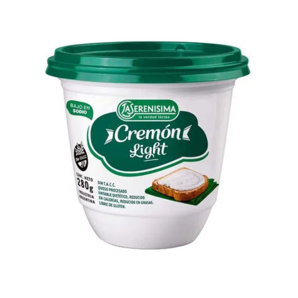 Producto - Queso crema Cremón light 280gr. - La Serenísima