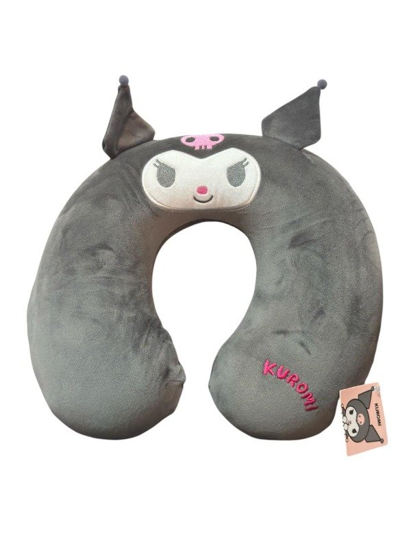 Producto - Almohada de viaje Kuromi Original Miniso - 0