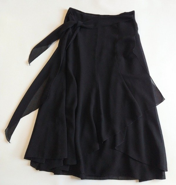 Producto - Falda en capas Tweed m/l