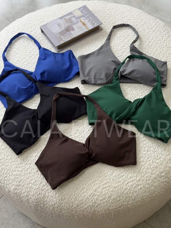 Producto - Top NECK azul M