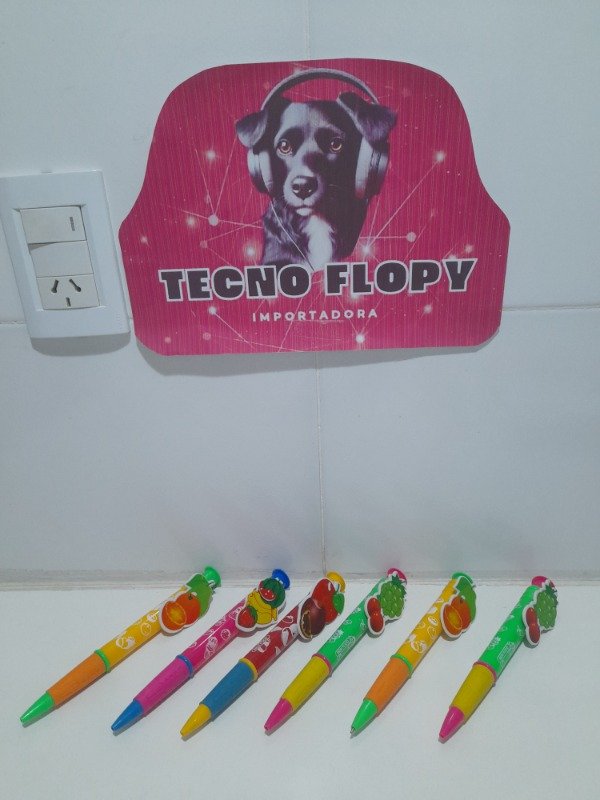 Producto - Lapicera retráctil fruta
