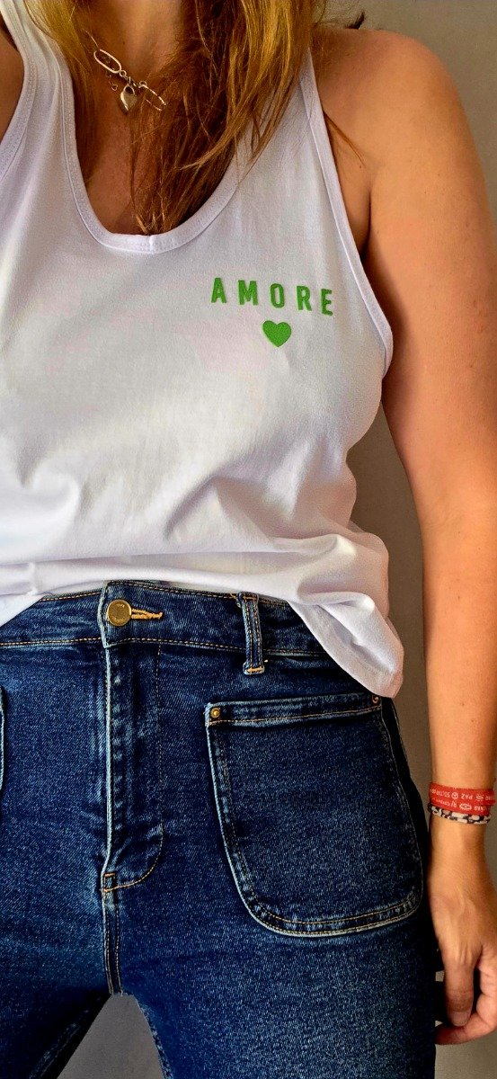 Producto - Musculosa Amore puff