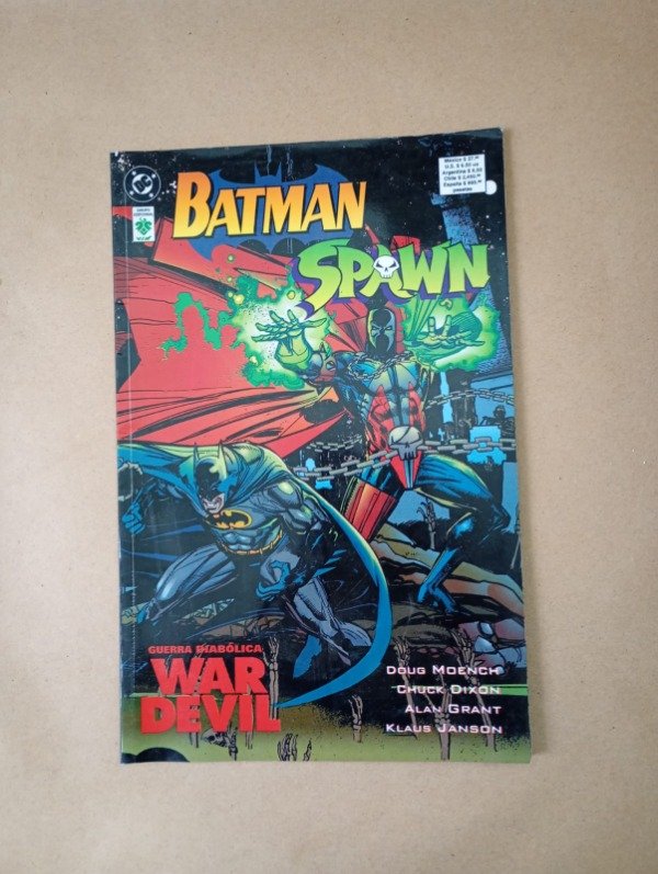 Producto - Batman Spawn Guerra diabólica - Moench Dixon - DC Comics VID 1999