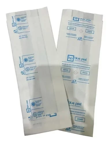 Producto - Bolsas Para Esterilizar En Estufa 90x240 x100unds Blue Peel