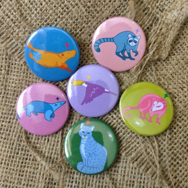 Producto - Pin de chapa (Fauna Correntina)