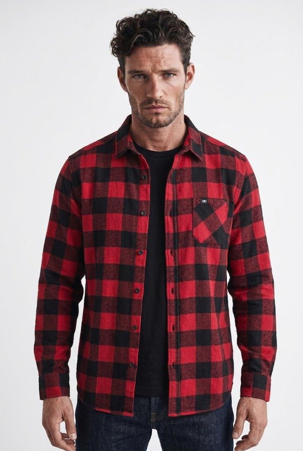 Producto - CAMISA M/LARGA RADIKAL CALIFORNIA ROJO - 0