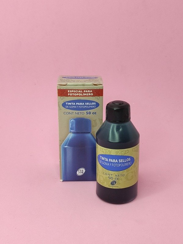 Producto - Tinta para sellos- negro 50CC