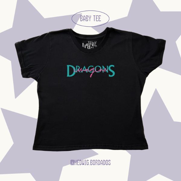Producto - Baby Tee "IMAGINE DRAGONS Cursiva #2"