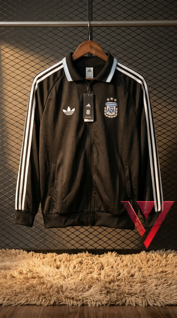 Producto - CAMPERA AFA PRESENTACIÓN NEGRA 2026