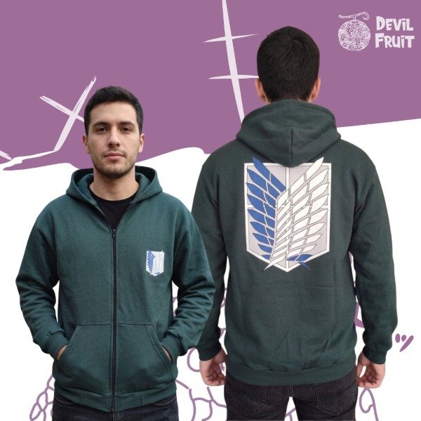 Producto - Campera Frizada Attack on Titans Legion