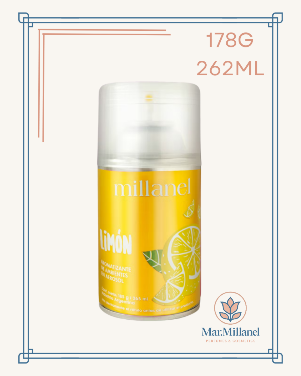 Producto - Aromatizante ambiental en aerosol Limón