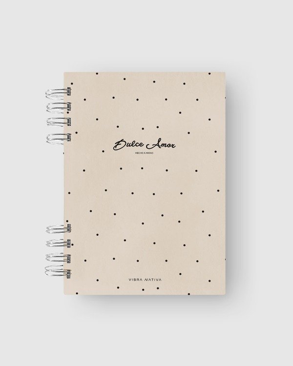 Producto - DULCE AMOR Puntitos - Kit de Tapas Imprimibles (A4, A5 y Cuadernillo)