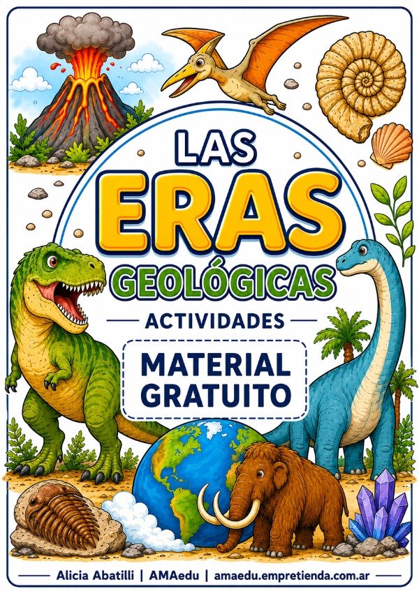 Producto - LAS ERAS GEOLÓGICAS (Material Gratuito)