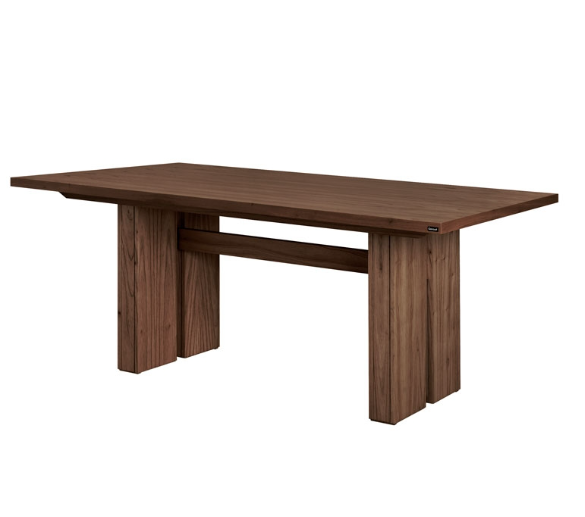 Producto - Mesa contemp. pie central 2mts - 1