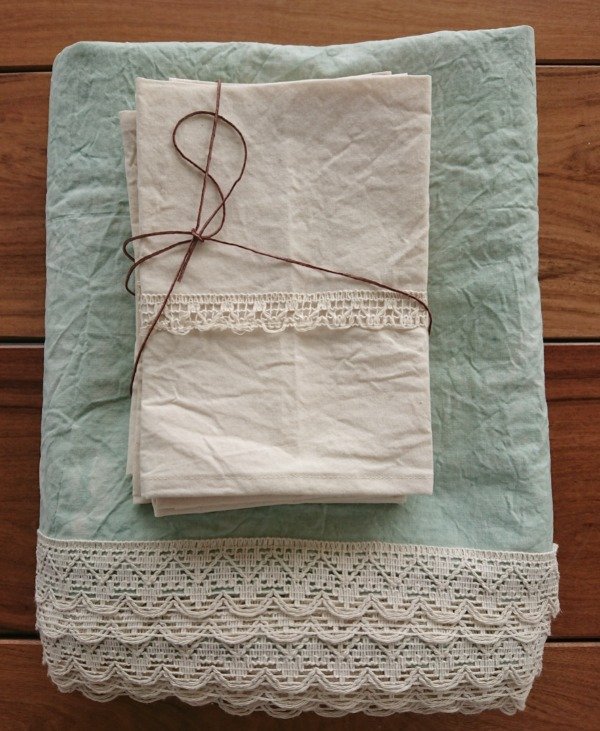 Producto - Set de mantel + 6 servilletas combinado