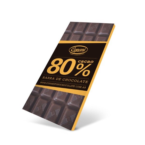 Producto - Barra de Chocolate al 80