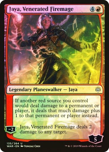 Producto - Jaya, Venerated Firemage (Foil)