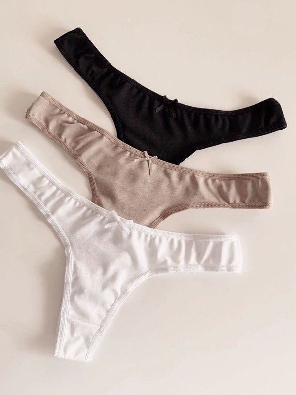 Producto - Less lisas de algodón - Pack x3