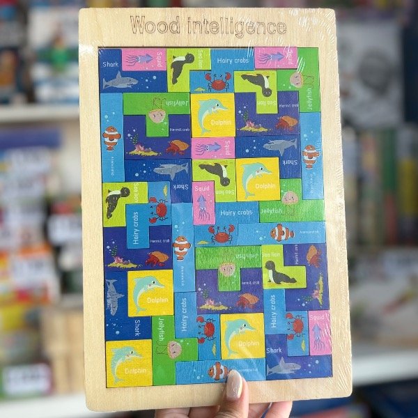 Producto - Juego Tetris de Madera Animales 7853 - 0