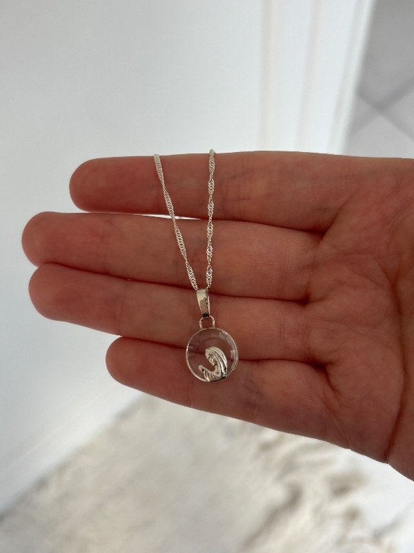Producto - Dije Cristal Virgen Niña