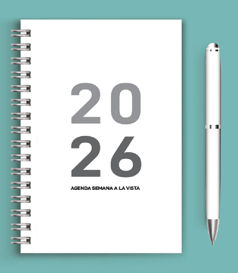 Producto - AGENDA SEMANA A LA VISTA 2026 - COLUMNAS