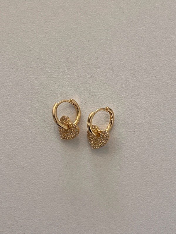 Producto - Aros Mady Acero dorado. - 0