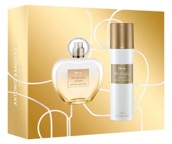 Producto - Her Golden Secret set edt x80ml + Deo spray x 150ml
