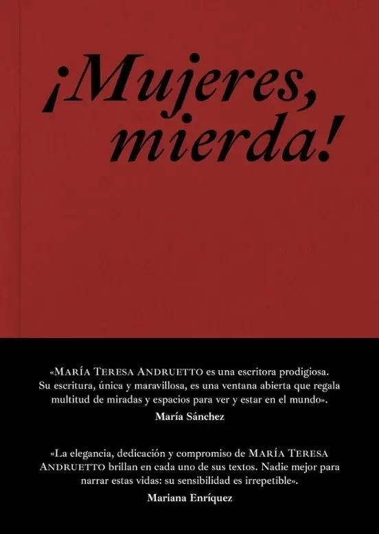 Producto - Mujeres, mierda - María Teresa Andruetto