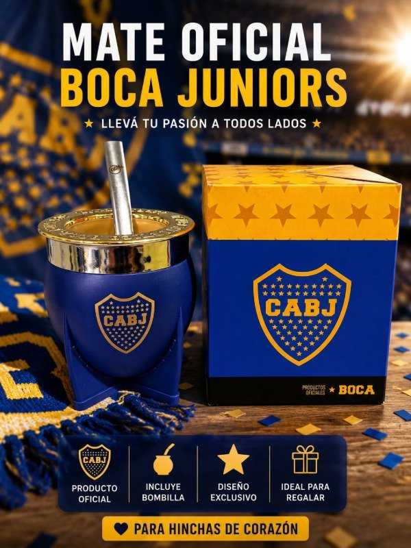 Producto - Mate pampa BOCA